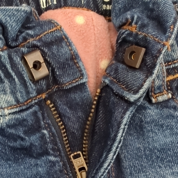 GAP Blue and Pink Relaxed Fit Jeans - Picture 5 of 7